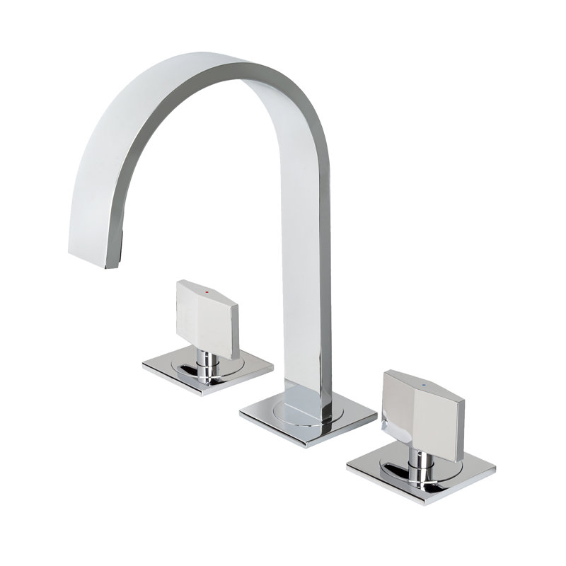 Luxier Widespread Bathroom Faucet with Drain Assembly & Reviews Wayfair